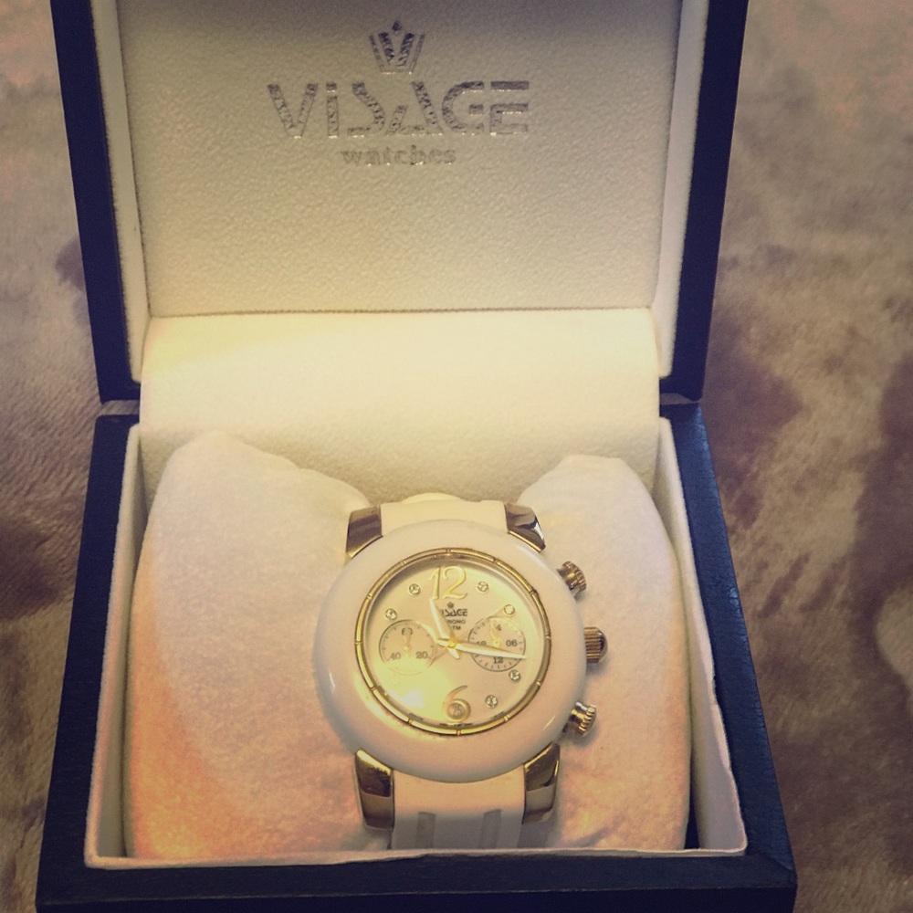 Like New White Visage Watch